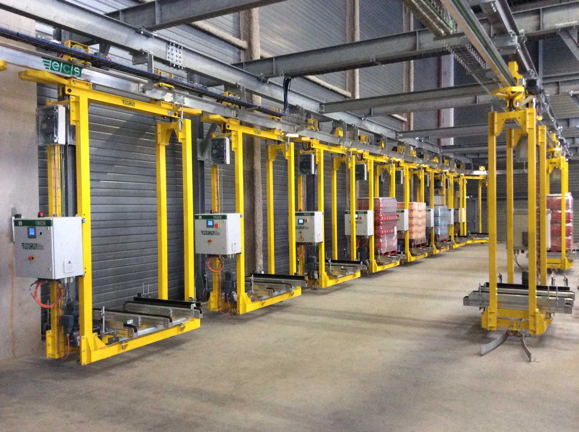 Convoyeur monorail suspendu — manutention industrielle ObiTec